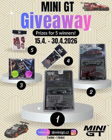 Giveaway 15.4. - 30.4. 2026