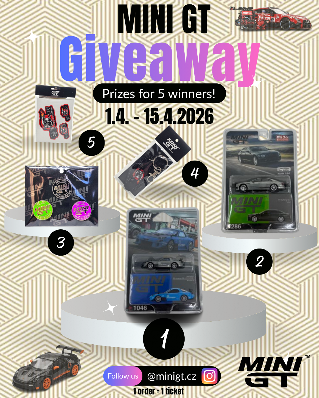 Giveaway 1.4. - 15.4. 2026