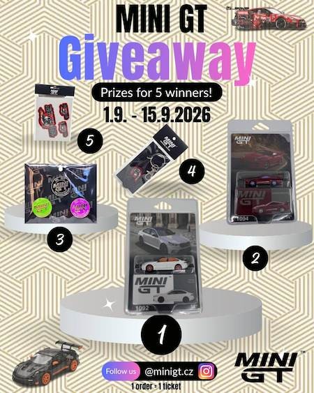 Giveaway 1.9. - 15.9. 2026